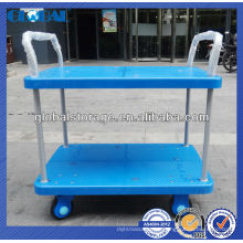 Sistema de armazenamento silencioso handtruck camadas duplas